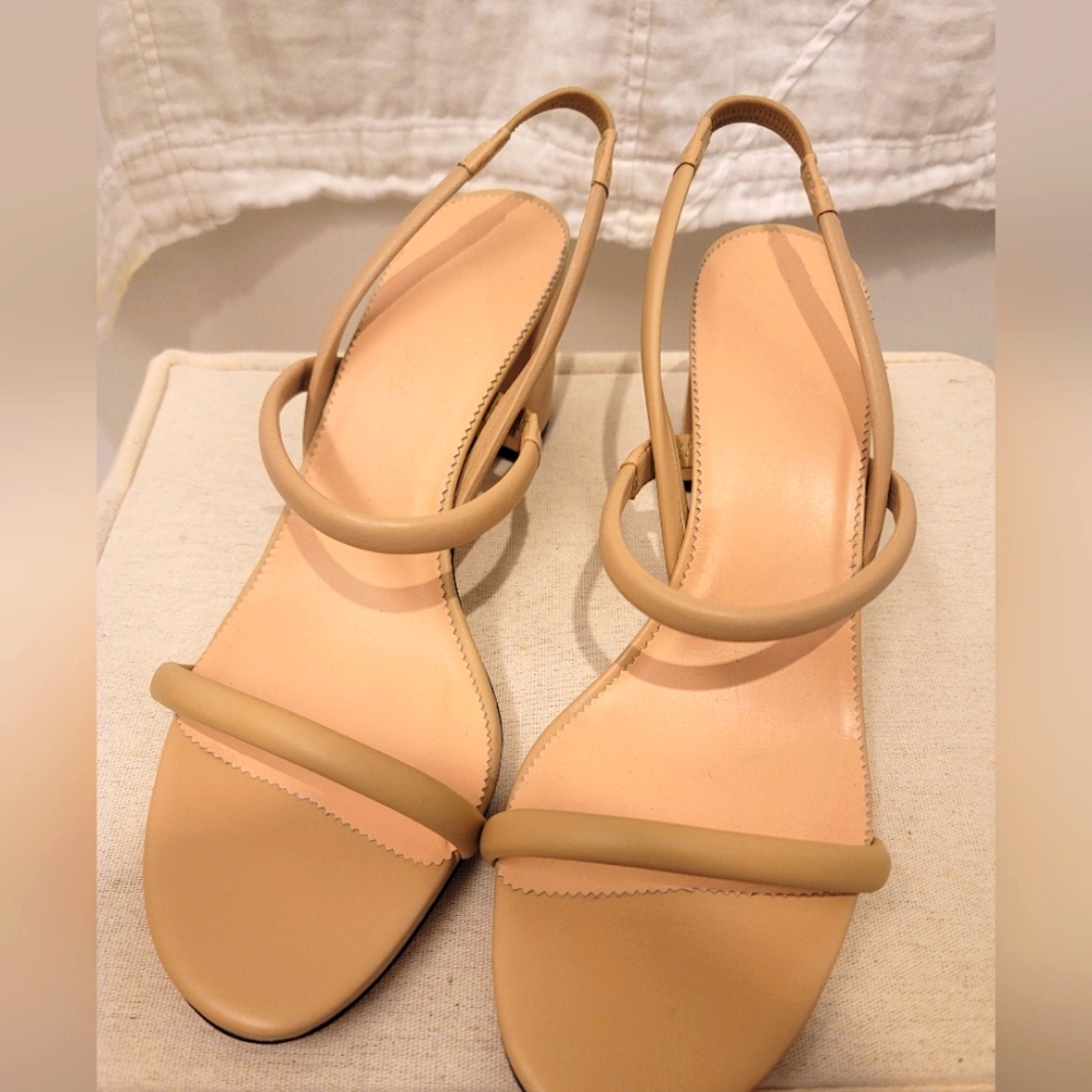 J Crew Slingback Heels
